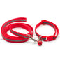 Pet Cloth Leash With Reflective Strip For Dogs