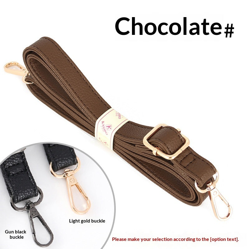 Bag Lychee Grain Crossbody Shoulder Versatile Bag Sold Separately Wide Backpack Strap
