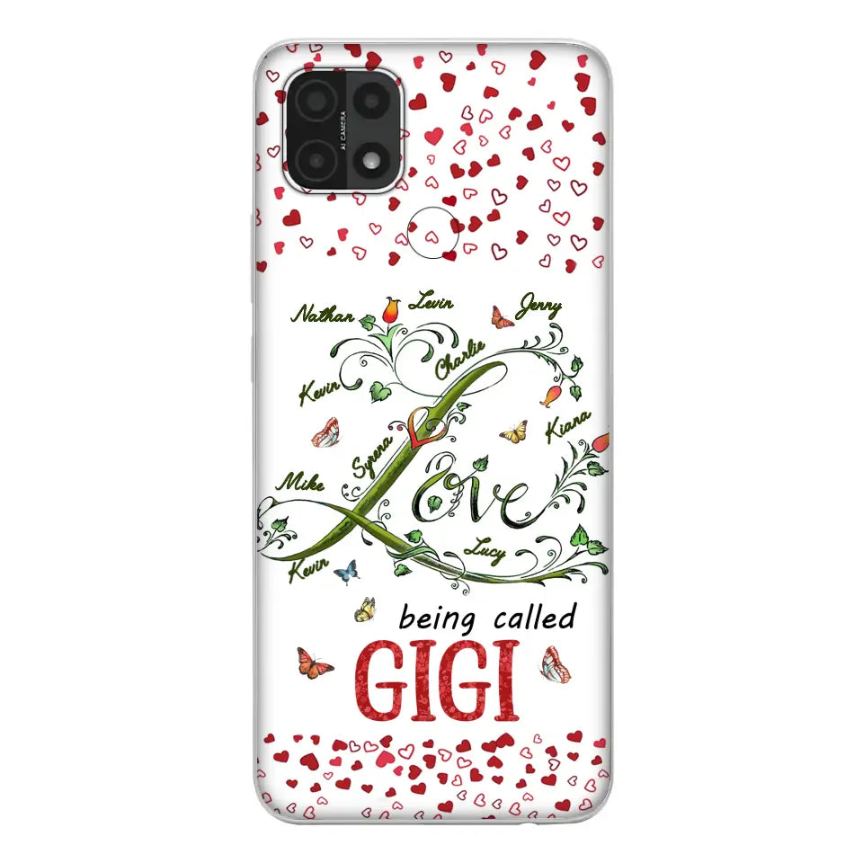 Personalized Grandma Phone Case - Up to 10 Kids - Mother's Day Gift Idea For Grandma - Love Being Called Grandma - Case For Oppo/Huawei/Xiaomi
