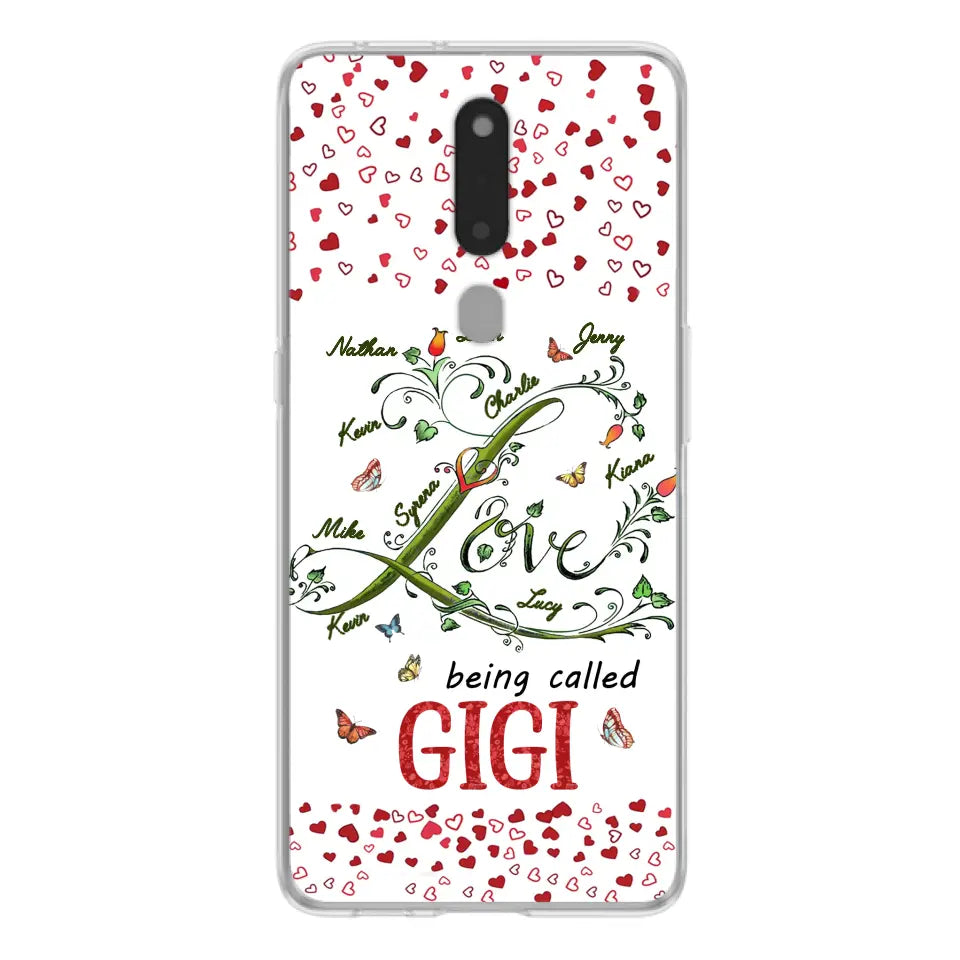 Personalized Grandma Phone Case - Up to 10 Kids - Mother's Day Gift Idea For Grandma - Love Being Called Grandma - Case For Oppo/Huawei/Xiaomi