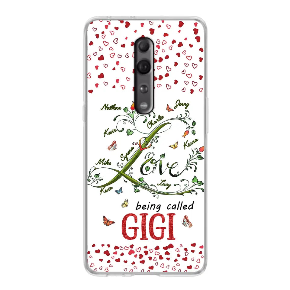 Personalized Grandma Phone Case - Up to 10 Kids - Mother's Day Gift Idea For Grandma - Love Being Called Grandma - Case For Oppo/Huawei/Xiaomi