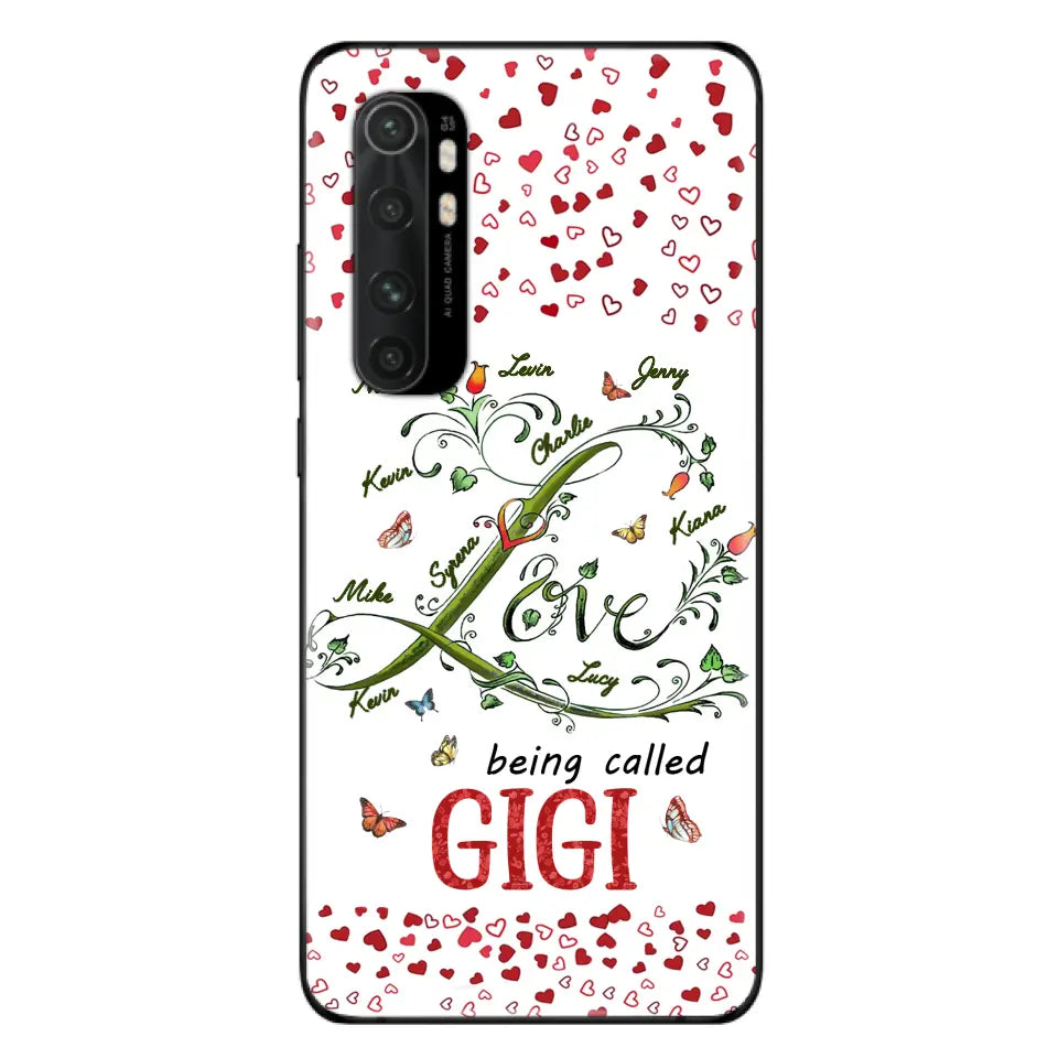 Personalized Grandma Phone Case - Up to 10 Kids - Mother's Day Gift Idea For Grandma - Love Being Called Grandma - Case For Oppo/Huawei/Xiaomi