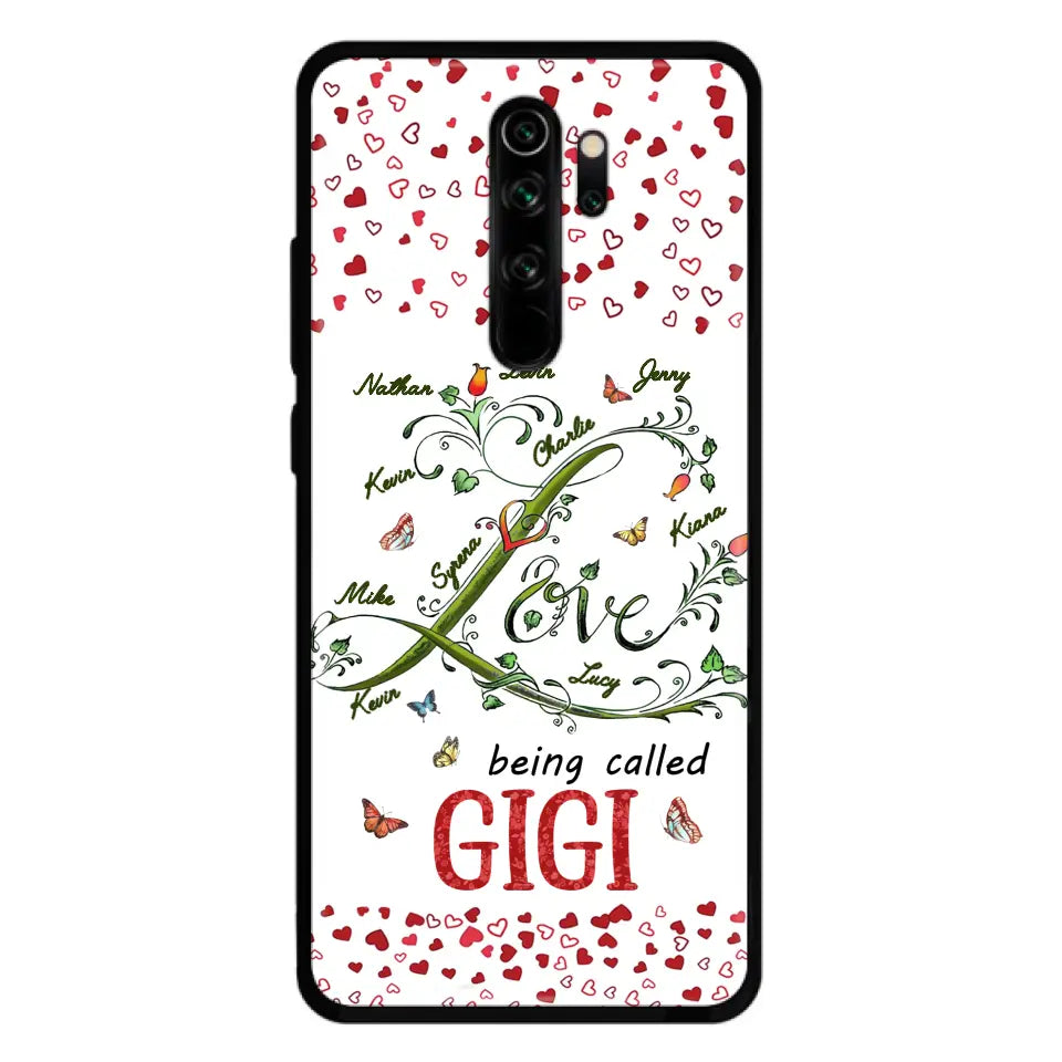 Personalized Grandma Phone Case - Up to 10 Kids - Mother's Day Gift Idea For Grandma - Love Being Called Grandma - Case For Oppo/Huawei/Xiaomi