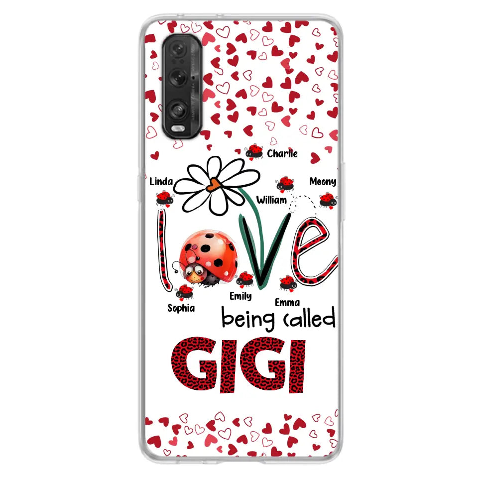 Personalized Grandma Phone Case - Gift Idea For Grandma - Up to 7 Kids - Love Being Called Gigi - Cases For Oppo/Xiaomi/Huawei