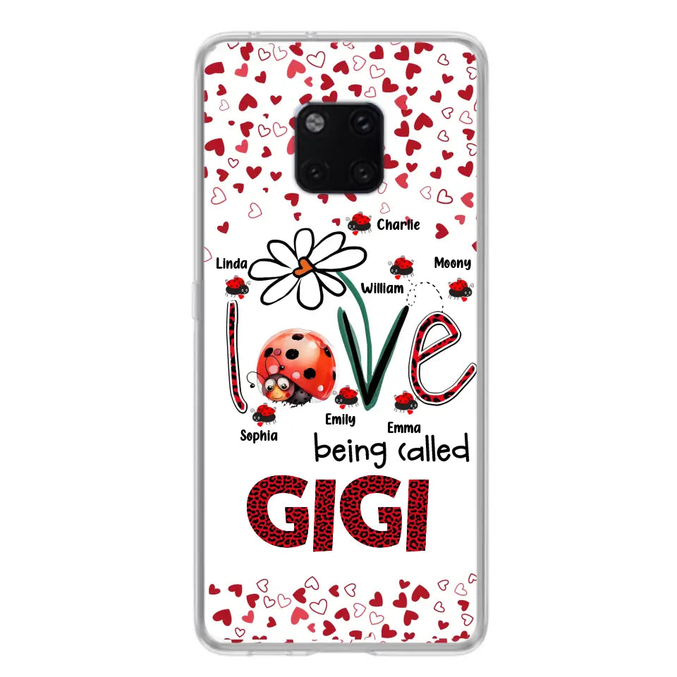 Personalized Grandma Phone Case - Gift Idea For Grandma - Up to 7 Kids - Love Being Called Gigi - Cases For Oppo/Xiaomi/Huawei
