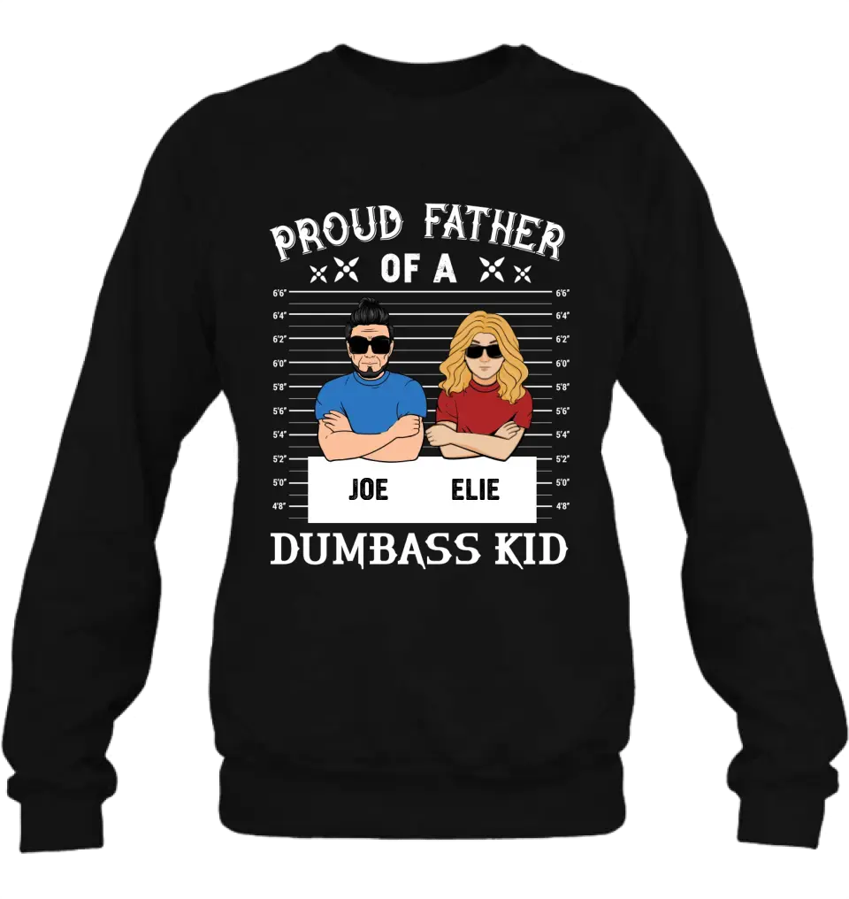 Personalized Dad/Mom And Daughter/Son Shirt/Hoodie - Gift Idea For Father's Day From Daughter/Son