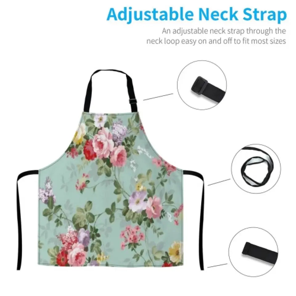 Personalized Witch Pocketless Apron - Up to 4 Cats/Dogs - Gift Idea for Mother's Day/Dog/Cat Lovers - Witch By Birth