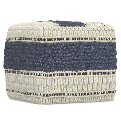 Grady - Handcrafted Square Pouf