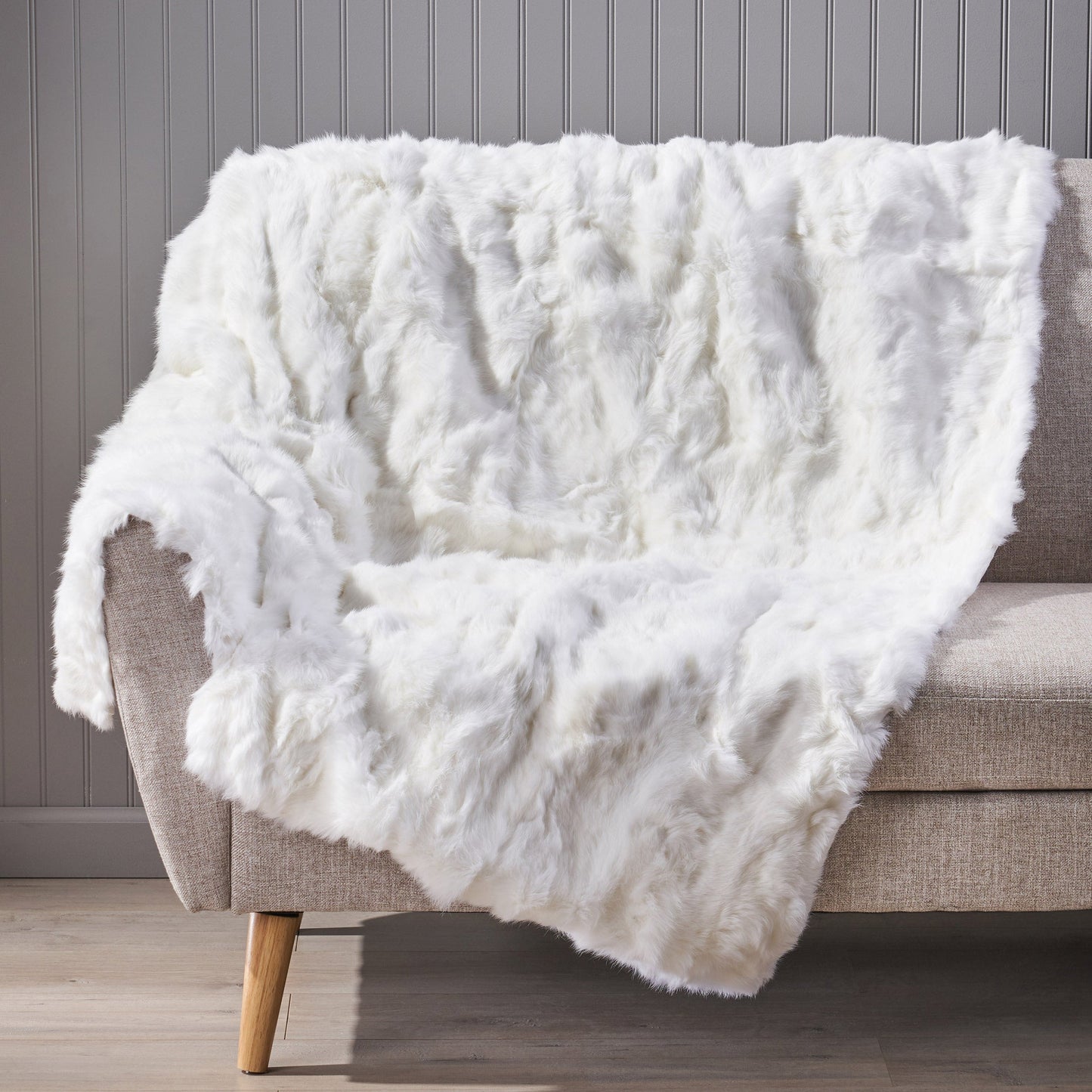NH-Inmax Faux Fur Throw Blanket