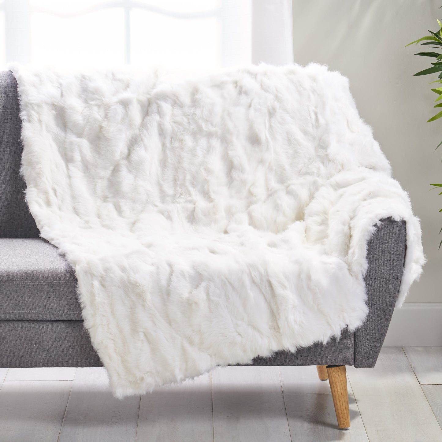 NH-Inmax Faux Fur Throw Blanket