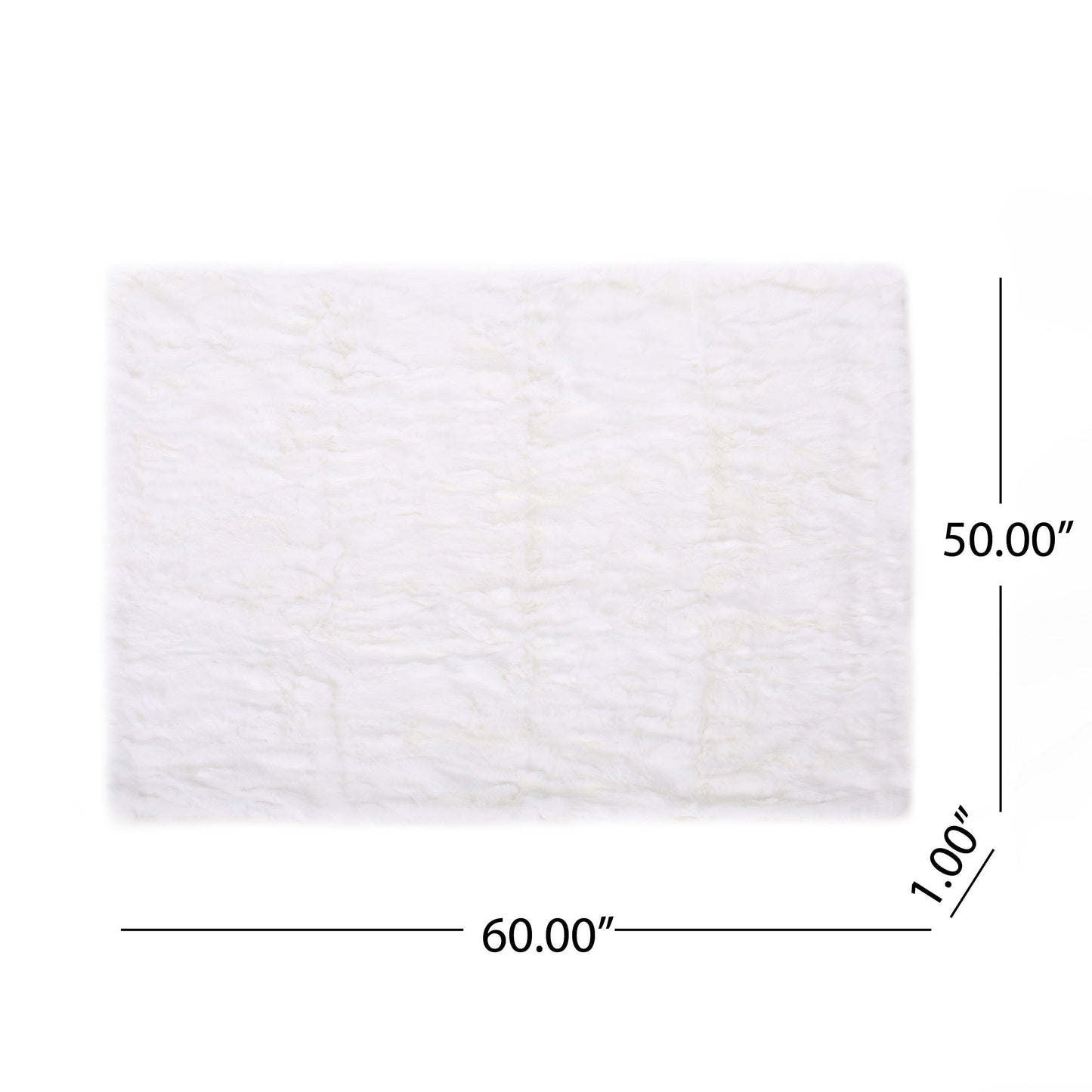 NH-Inmax Faux Fur Throw Blanket