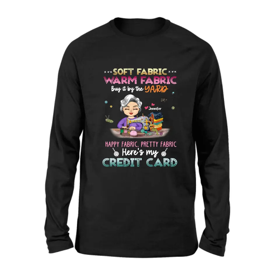 Personalized Sewing Shirt/Hoodie - Mother's Day Gift Idea for Mom/Grandma - Soft Fabric Warm Fabric Buy It By The Yard