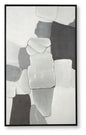Adilson - Wall Art - White / Gray / Black