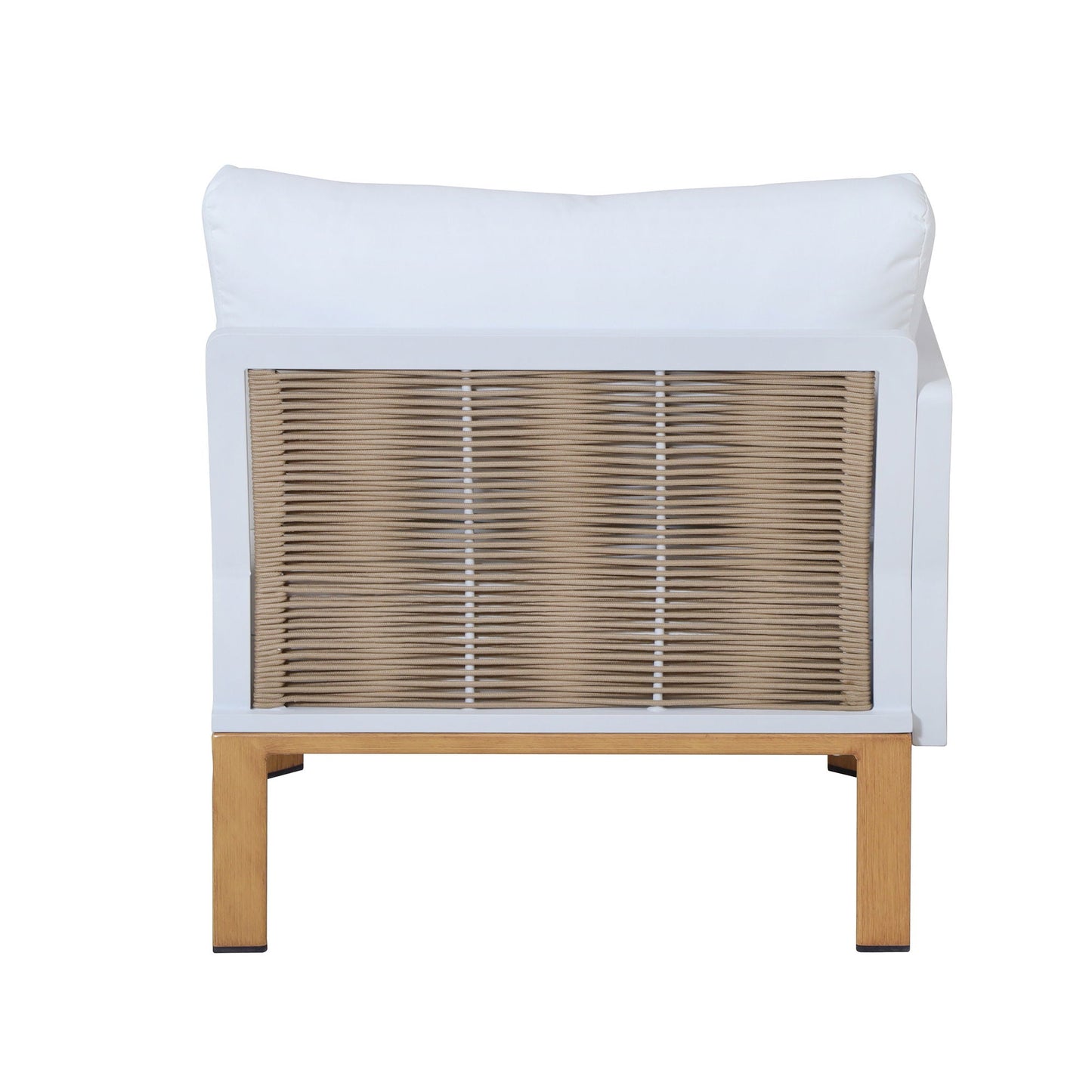 Vine - 4 Piece Outdoor Conversation Set - White