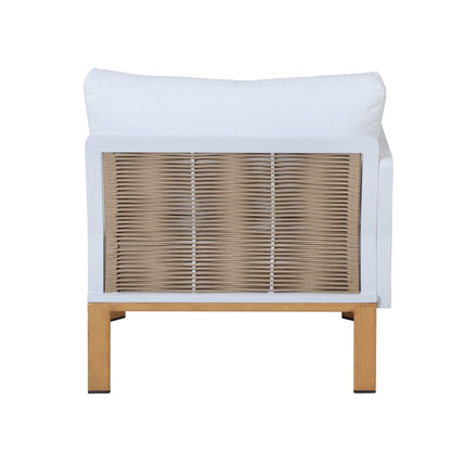 Vine - 4 Piece Outdoor Conversation Set - White