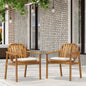 Meja Dining Chair With Cushion, Set of 2