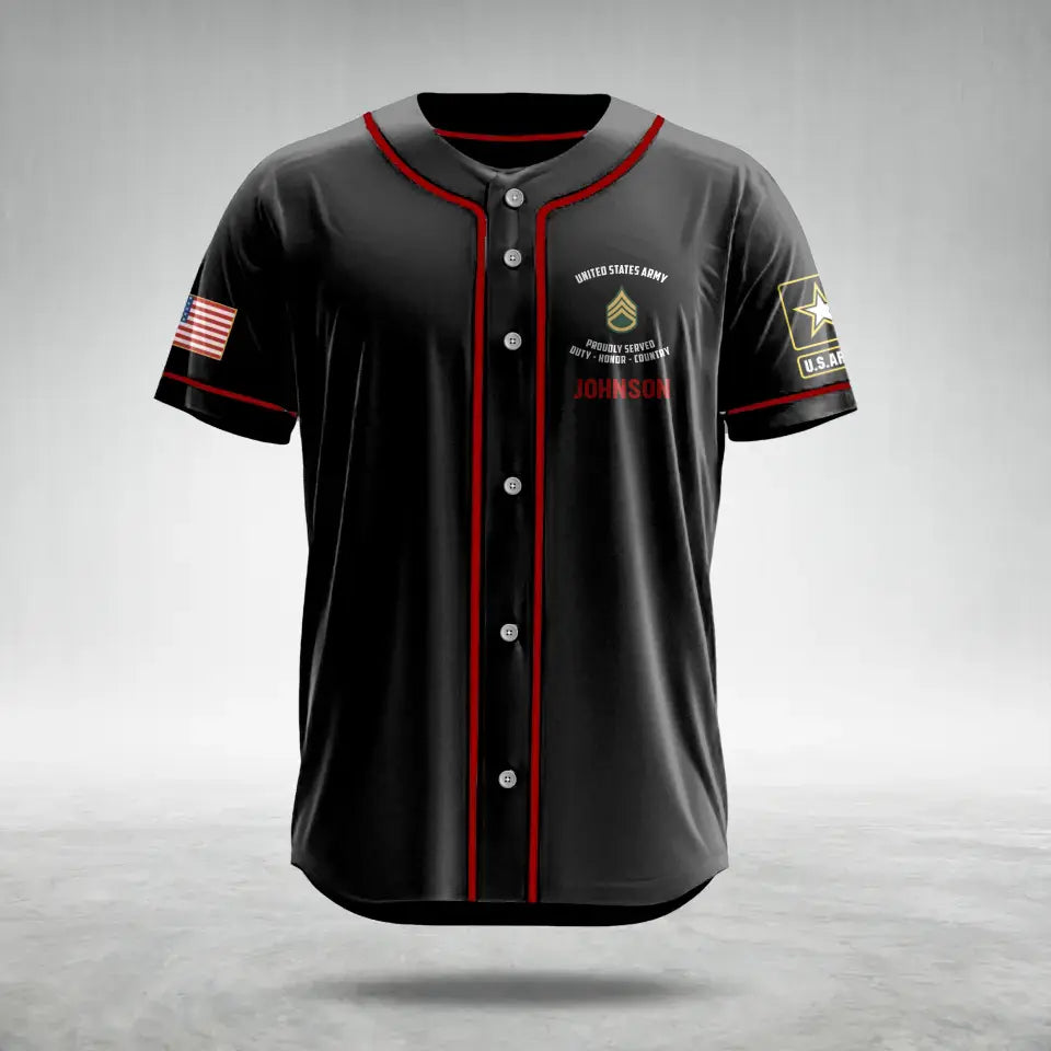 Personalized Veteran AOP Baseball Jersey - Gift Idea For Veteran/Father's Day - The Greatest Danger To American Freedom Is A Government That Ignores The Constitution