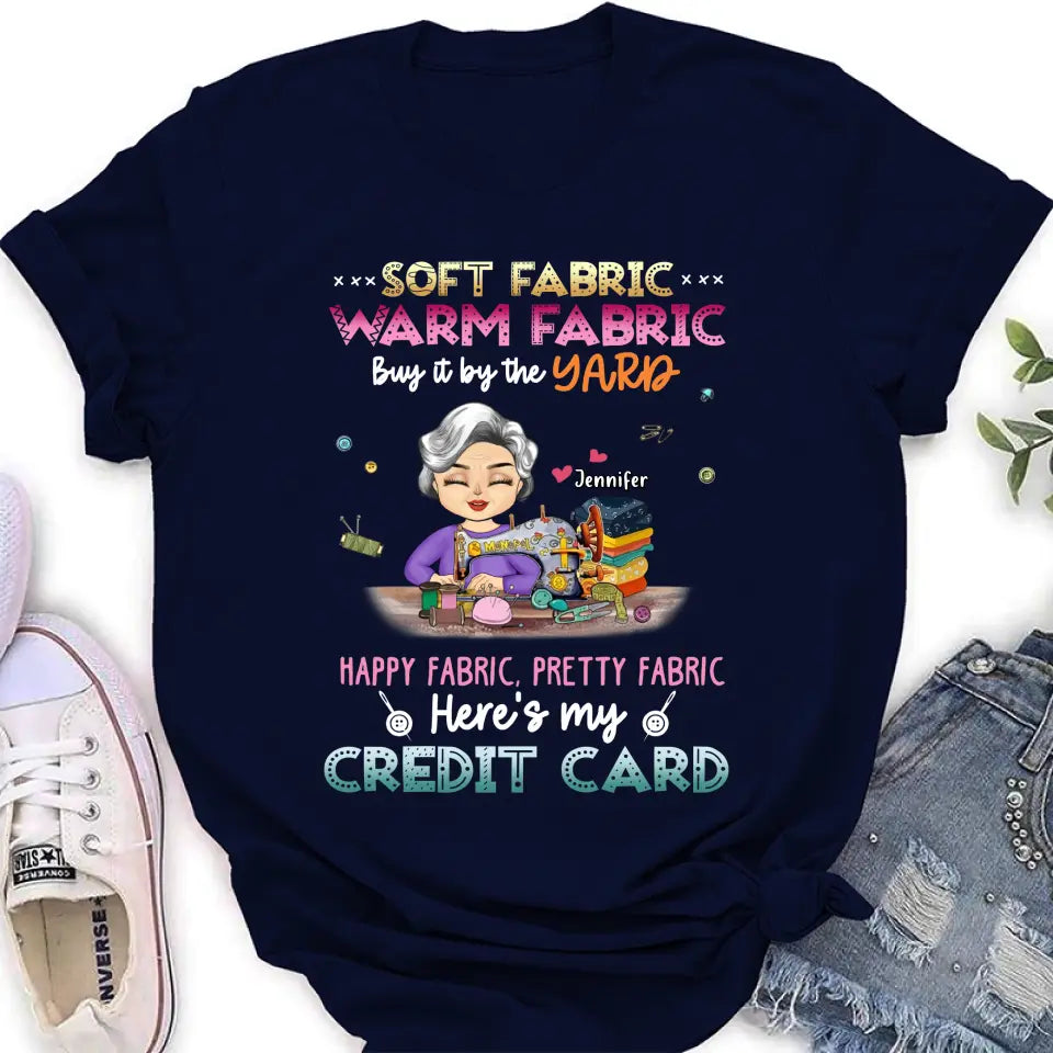 Personalized Sewing Shirt/Hoodie - Mother's Day Gift Idea for Mom/Grandma - Soft Fabric Warm Fabric Buy It By The Yard
