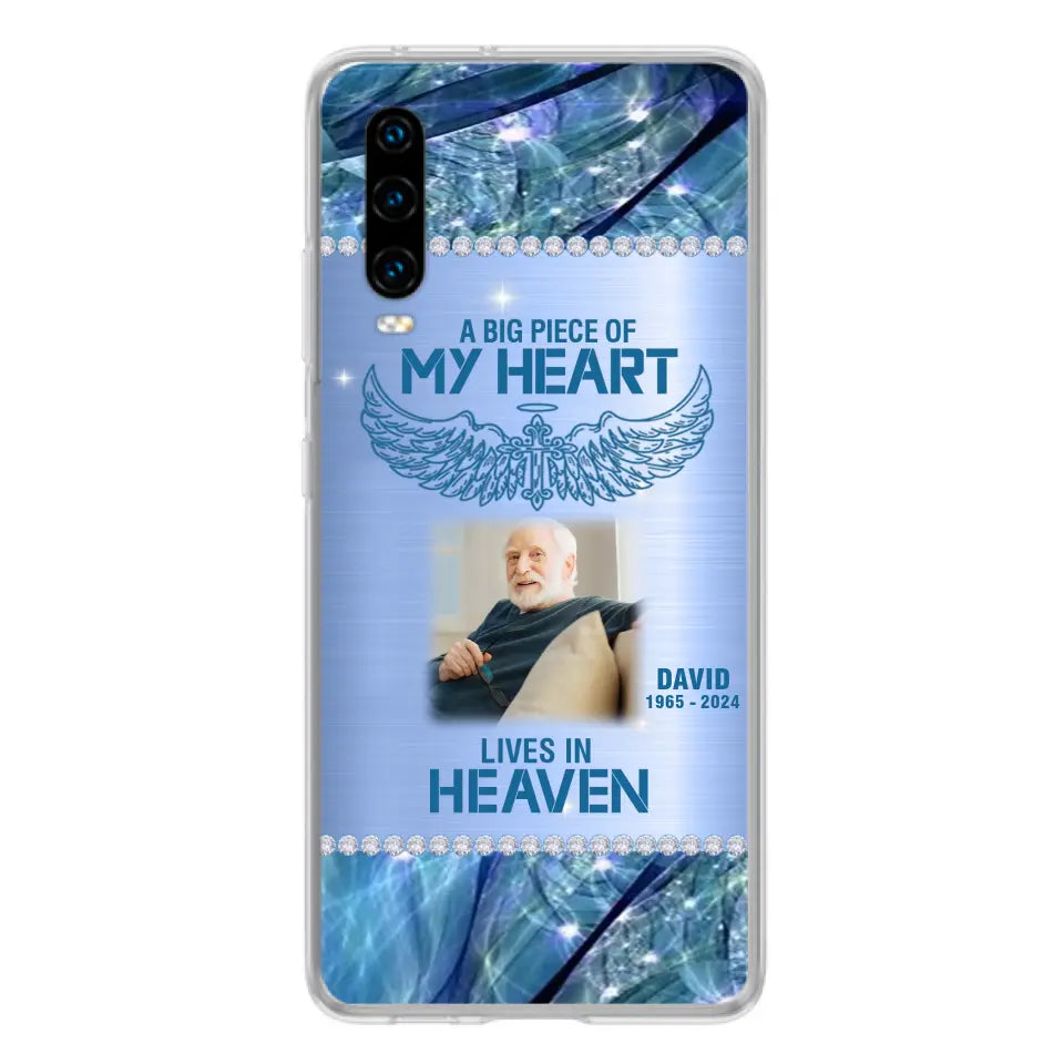 Custom Personalized Memorial Photo Phone Case - Upload Photo - Memorial Gift For Family Member - Never Walk Alone - Case For Xiaomi/ Oppo/ Huawei
