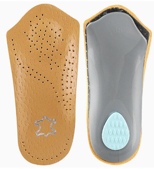 Arch Supporting Shoe Insoles Flat-foot Invisible Non-slip Thickened Half Insoles