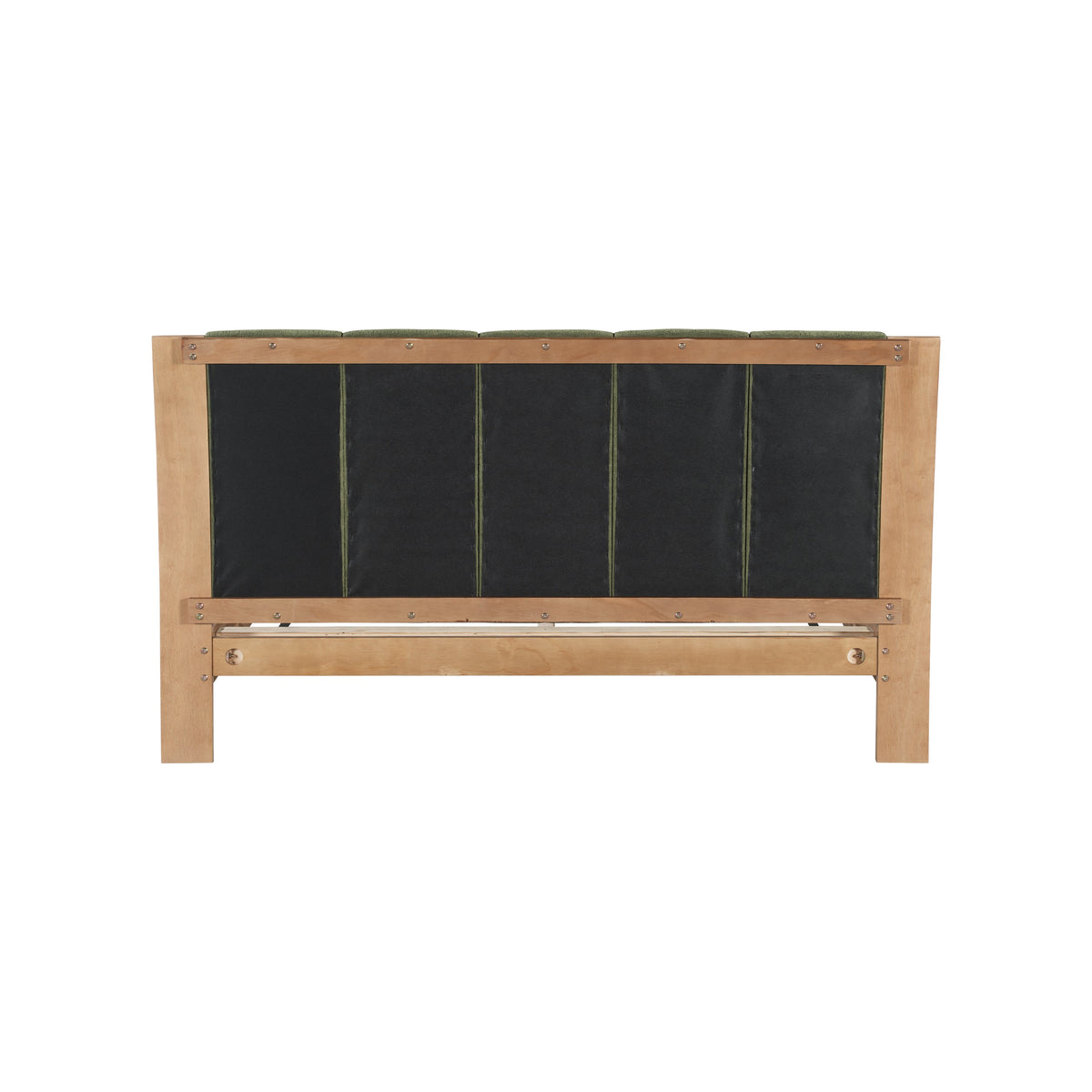 Premium Pine Wood Queen Bed Frame with Headboard