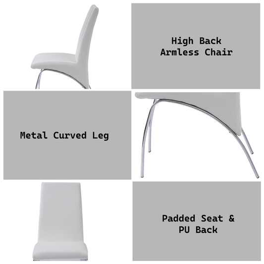 Pervis Armless Dining Chair