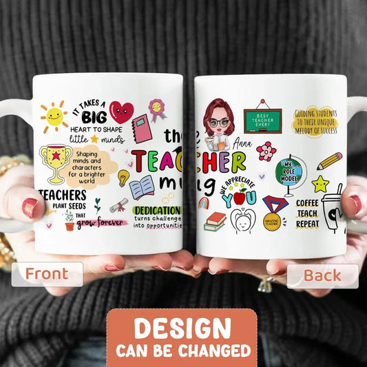 Custom Personalized The Teacher Mug - Gift Idea For Teacher