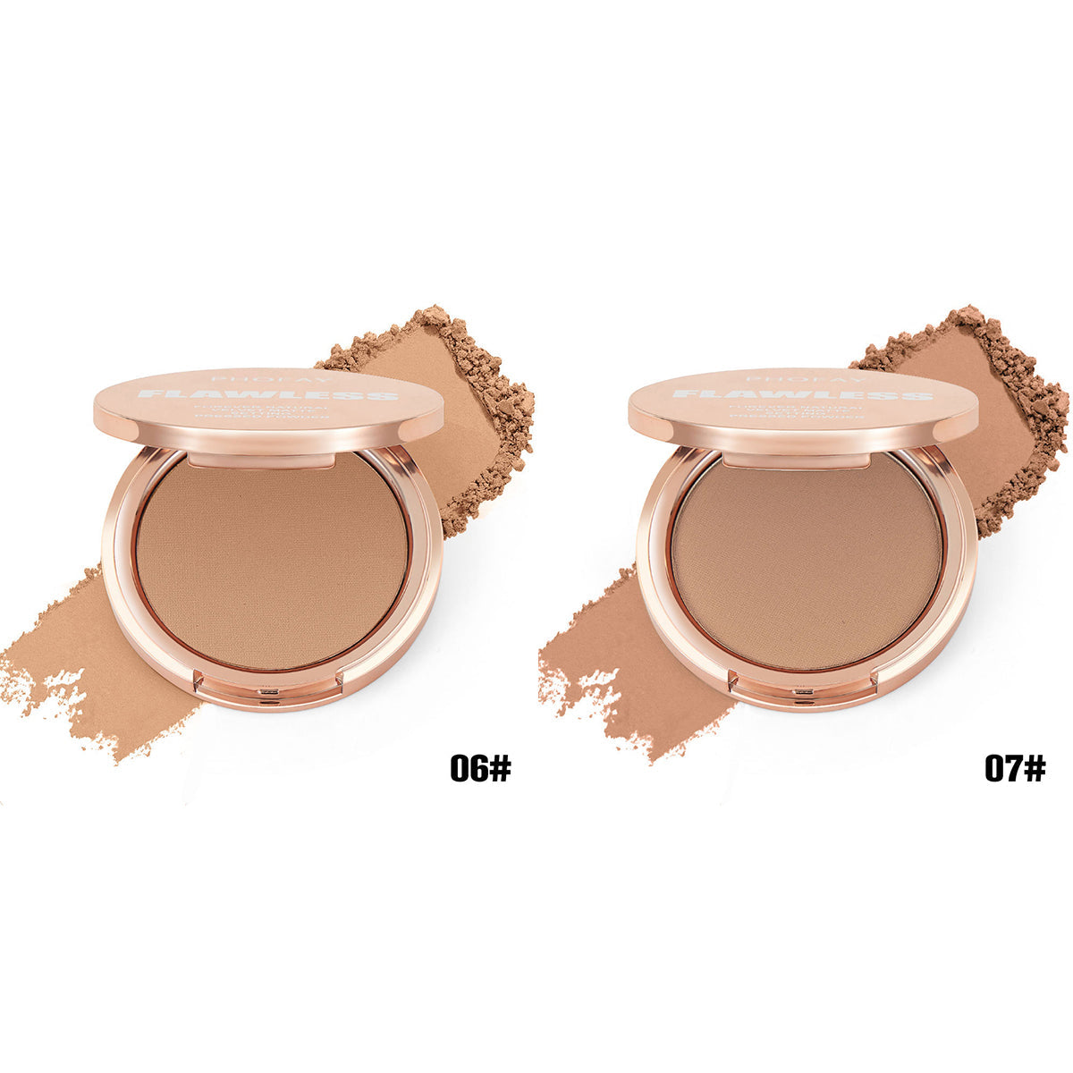 PHOFAY Matte Setting Pressed Powder