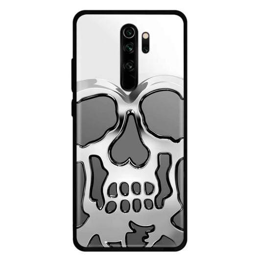 Custom Personalized Veteran Skull Metalic Phone Case - Gift Idea For Veteran - Case For Xiaomi/ Oppo/ Huawei