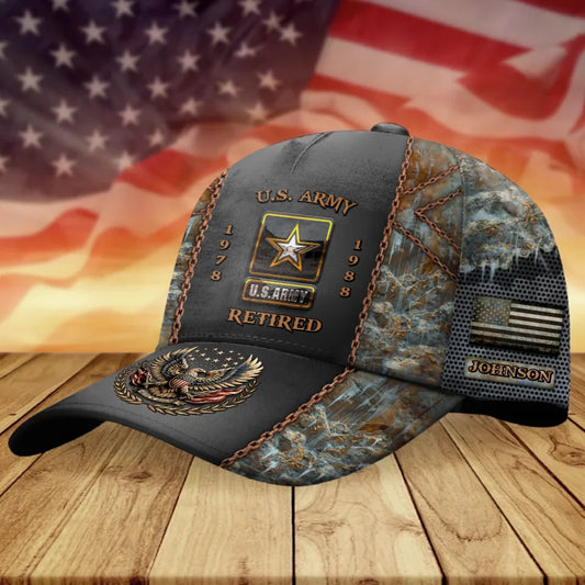 Personalized Veteran Baseball Cap - Best Gift Idea For Veterans