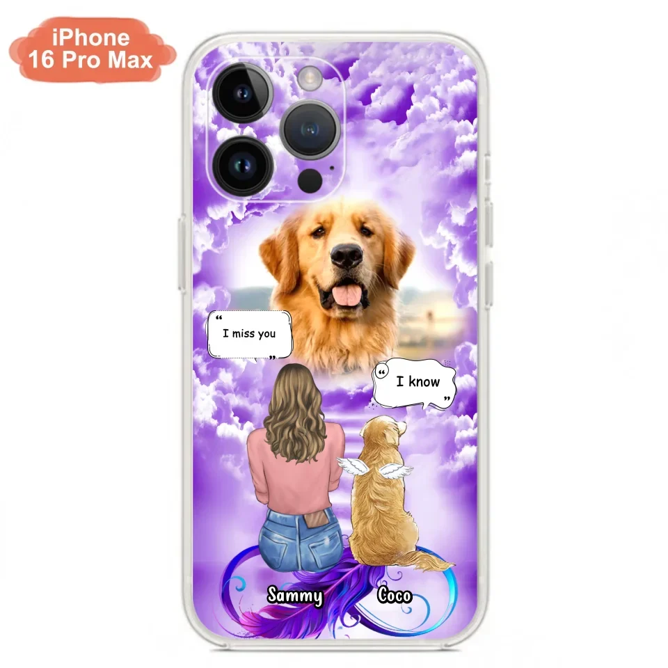 Personalized Memorial Pet iPhone/Samsung Case - Upload Photo - Memorial Gift Idea For Dog/Cat/Rabbit Lover