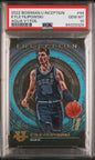 Graded 2022 Topps Bowman U Inception Kyle Filipowski #94 Aqua V Foil /199 Rookie RC Basketball Card PSA 10 Gem Mint