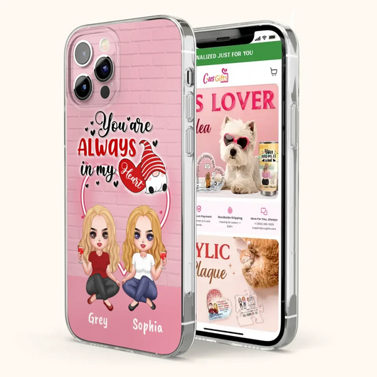 Custom Personalized Friends Phone Case - Best Gift For Friends - Case For iPhone/Samsung