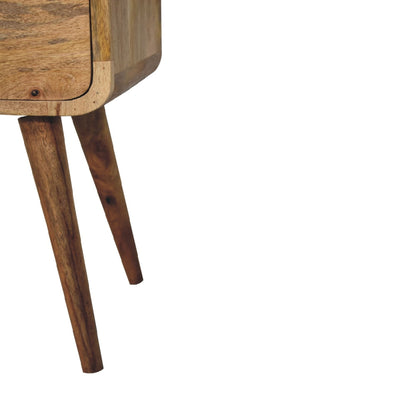 Curved Nightstand,