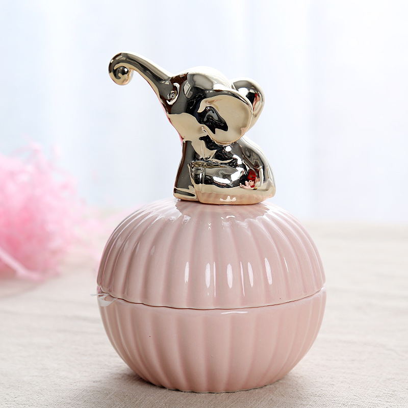 Ceramic wedding candy box