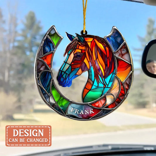 Personalized Horse Acrylic Ornament - Gift Idea For Horse Lover