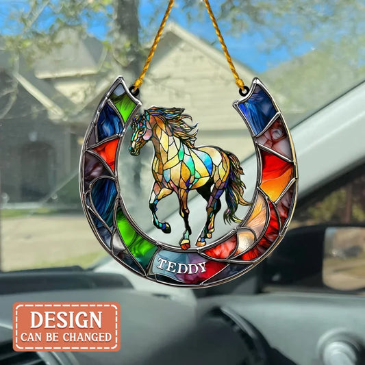 Personalized Horse Acrylic Ornament - Gift Idea For Horse Lover