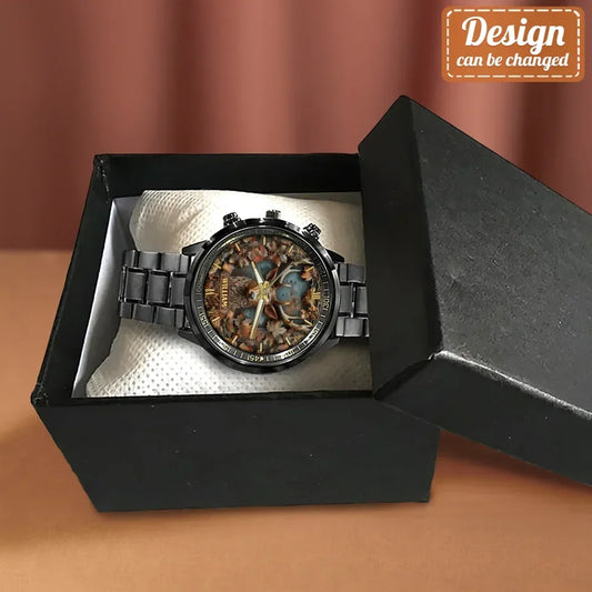 Personalized Hunting Watch - Gift Idea For Hunting Lover/Dad/Christmas