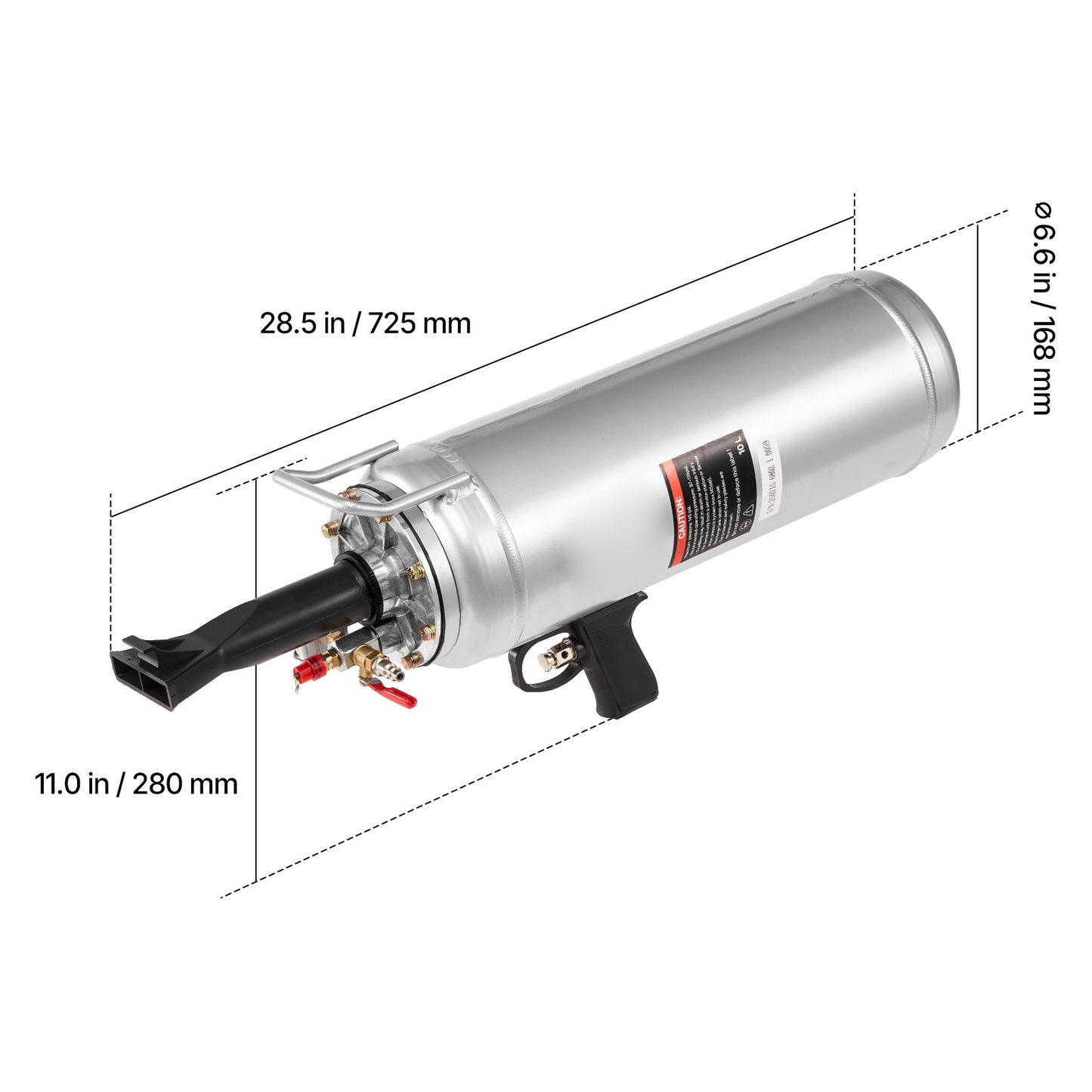 Portable Tire Bead Seater 2.6 Gal / 10 L Air Bead Blaster