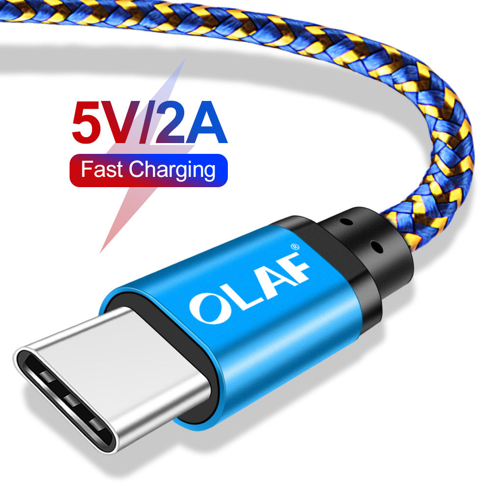 Android Phone Data Cable - Fast Charging & Syncing USB Cable for Mobile Devices