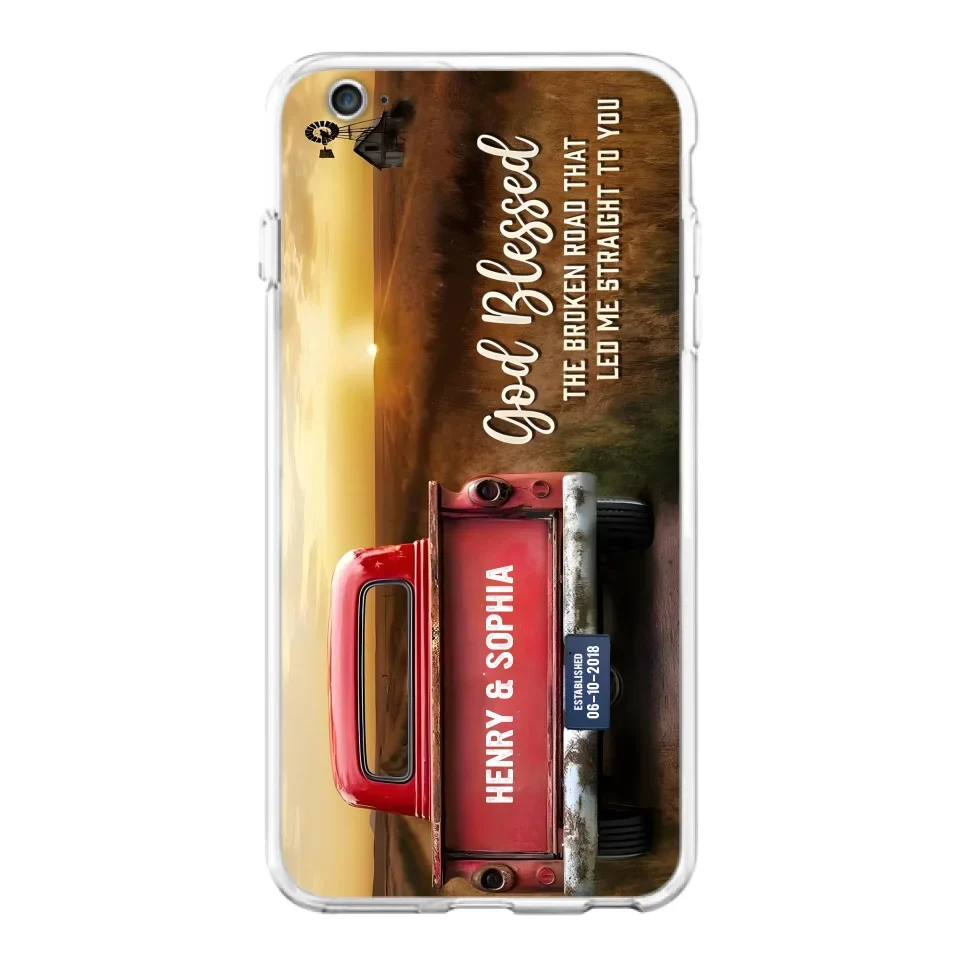 Custom Personalized Phone Case - Gift Idea For Couple - Case For iPhone/Samsung