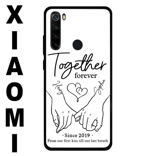 Custom Personalized Couple Phone Case For Xiaomi/ Oppo/ Huawei - Gift Idea For Couple - Together Forever
