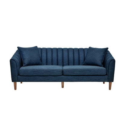 Contemporary 3 Seater Sofa With Accents