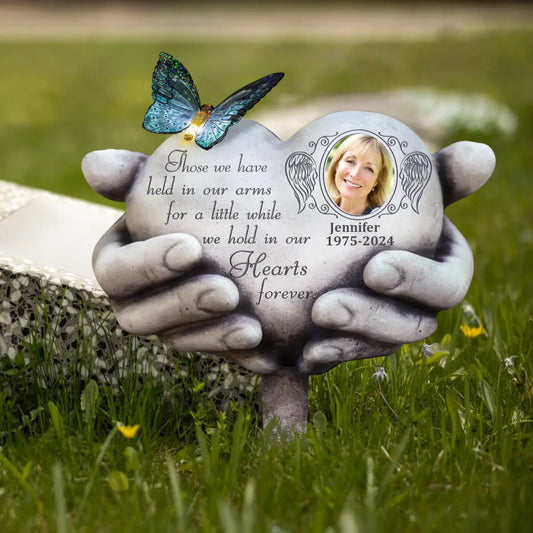 Custom Personalized Memorial Metal Sign - Remembrance Gift Grave Marker Idea