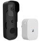 Wireless Smart Wi-Fi Video Doorbell Security Phone Doorbell Intercom Camera Two Way Audio Night Vision Compatible with Alexa Google Assistant