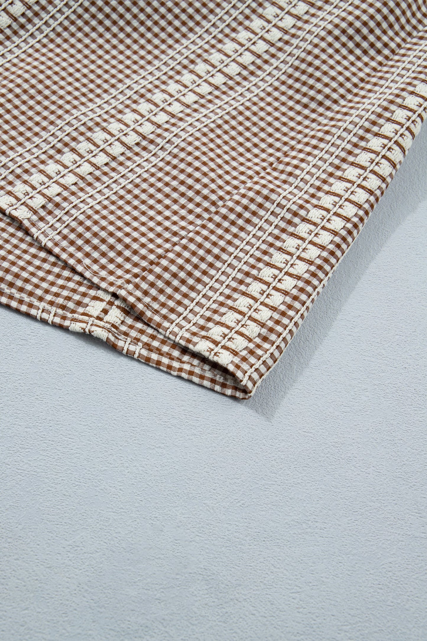 Maggie Puff Sleeve Gingham Blouse