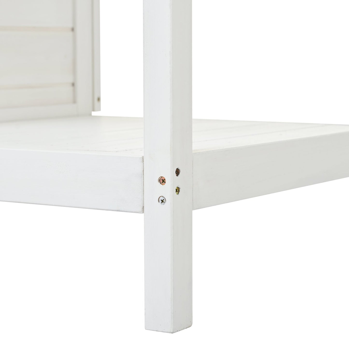 Topmax 66" Large Outdoor Farmhouse Wooden Potting Bench Table