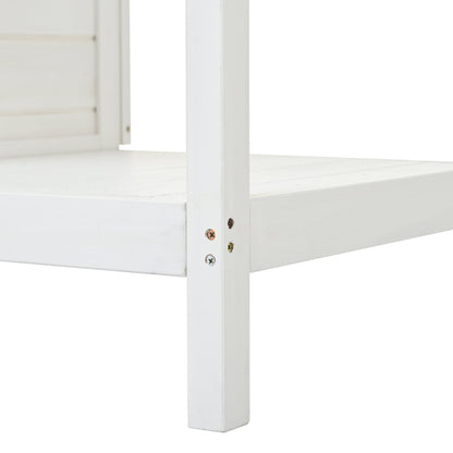Topmax 66" Large Outdoor Farmhouse Wooden Potting Bench Table