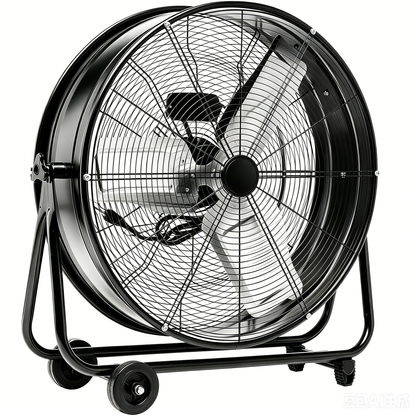 24 Inch Heavy Duty Metal Industrial Drum Fan