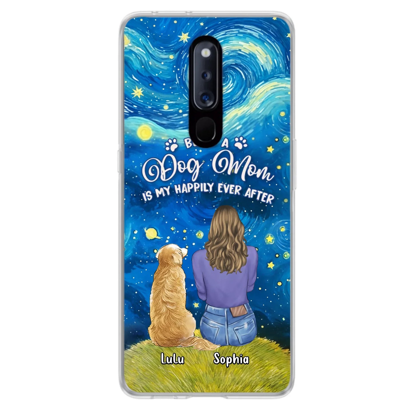 Personalized Dog Mom Phone Case - Up to 3 Dogs - Mother's Day Gift Idea For Dog Lover - Dog Mama Life Is Ruff - Case For Xiaomi/ Oppo/ Huawei